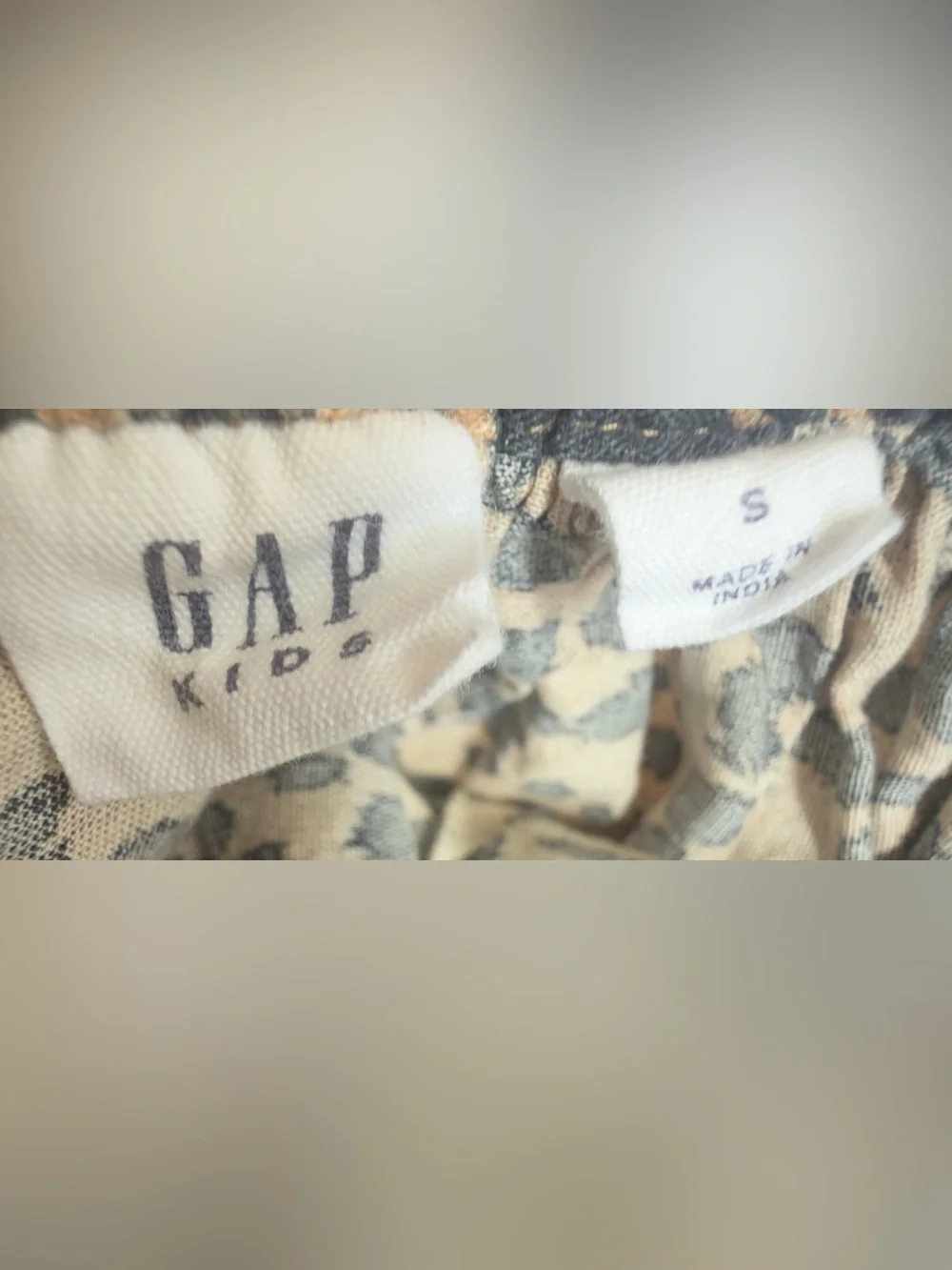 GAP Kids Girls Pull-On Leopard Print Lightweight A-Line Skirt. Small. 6-7.